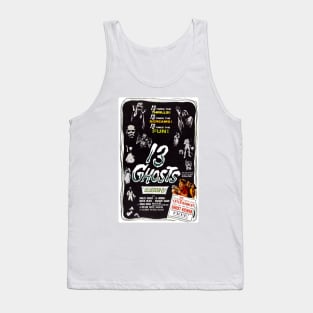 Vintage Horror Move Poster - 13 Ghosts Tank Top